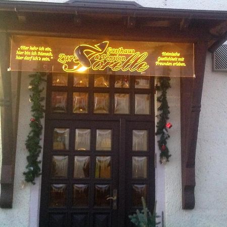 Pension Gasthaus Zur Forelle Seeburg  Bagian luar foto